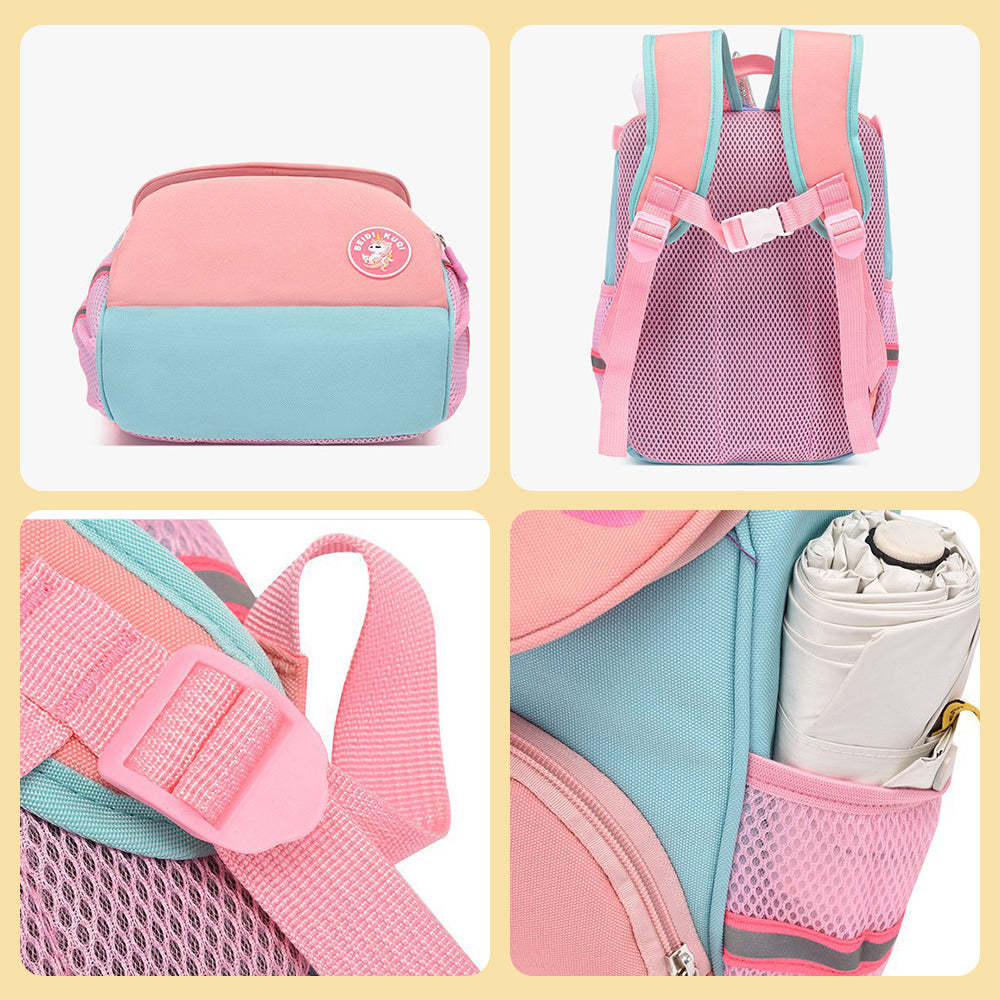 Personalized Name Embroidery Backpack Custom Unicorn Backpack School Bags Gift for Kids - soufeelmy