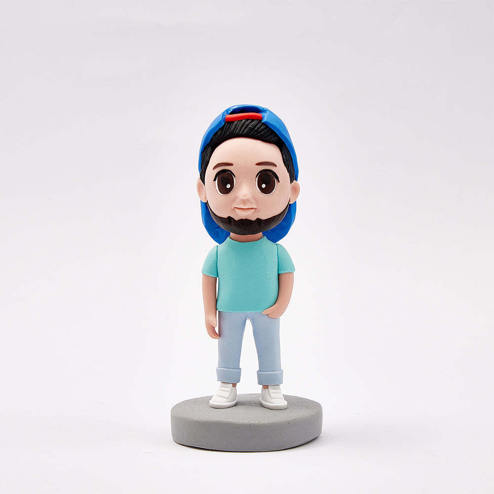 Custom Q Version Bobblehead Personalized Cute Figure Statue - soufeelmy