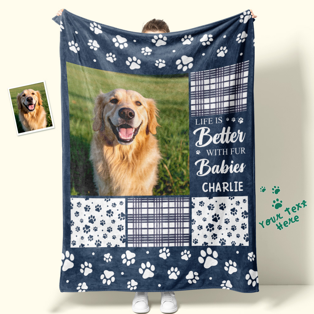 Custom Photo Blanket You Were My Favorite Hello And My Hardest Goodbye Owners Gift For Pet Lovers