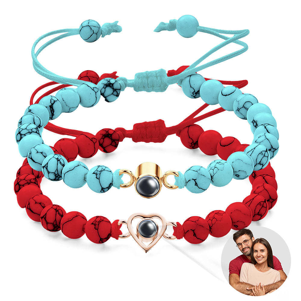 Custom Projection Bracelet Unique Romantic Couple Gift - soufeelmy