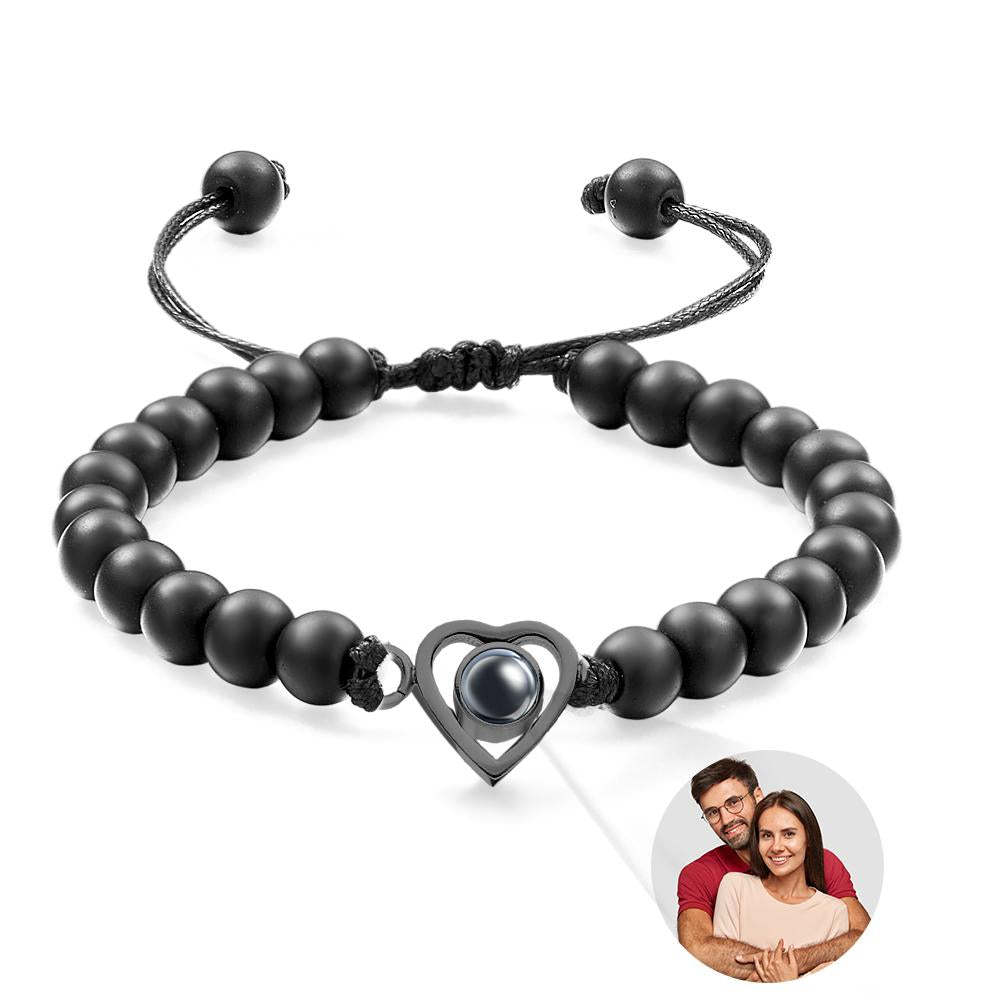 Custom Projection Bracelet Unique Romantic Couple Gift - soufeelmy