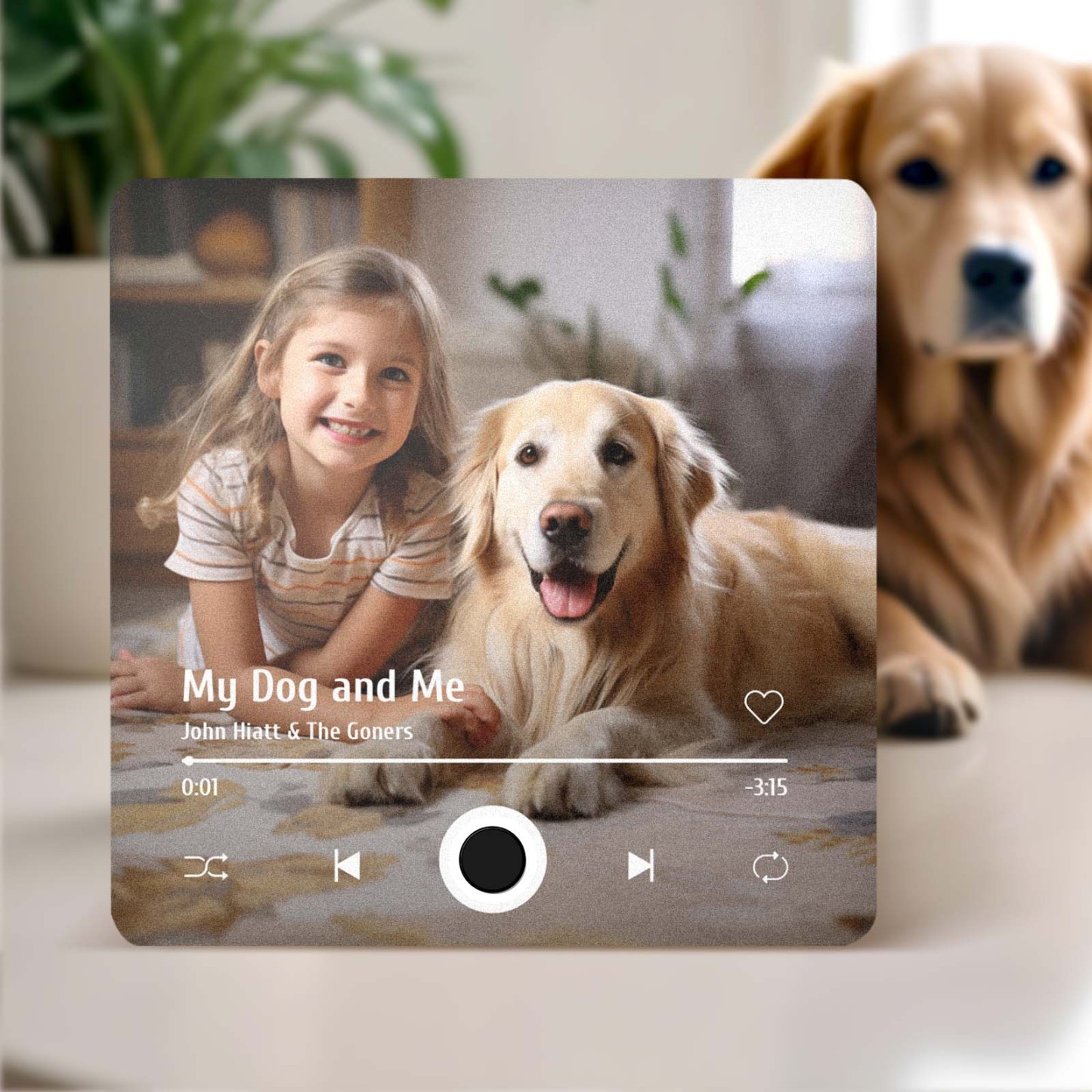 Customized Album Fridge Magnet Personalized Music Fridge Magnet Can Play Songs Gifts For Pet Lovers - soufeelmy