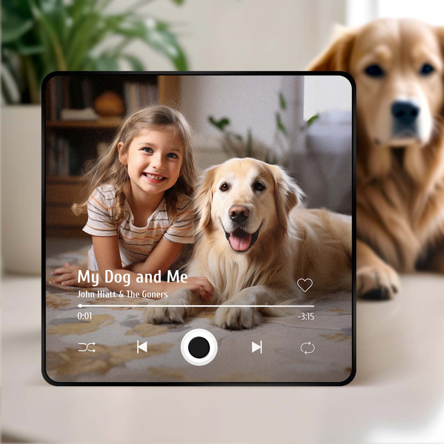 Customized Album Fridge Magnet Personalized Music Fridge Magnet Can Play Songs Gifts For Pet Lovers - soufeelmy
