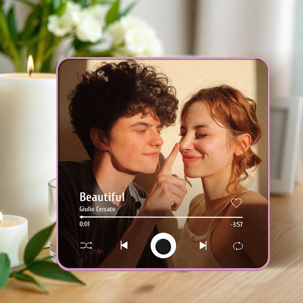 Personalized Photo Album Fridge Magnet Music Wall Photo Sticker Music Movement That Can Be Played Without Cell Phone Music Fridge Magnet Pro