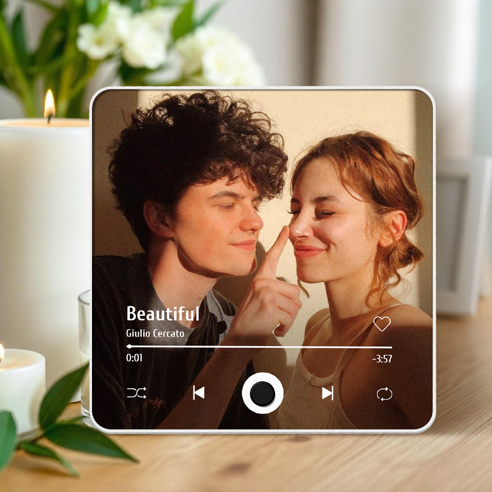 Personalized Photo Album Fridge Magnet Music Wall Photo Sticker Music Movement That Can Be Played Without Cell Phone Music Fridge Magnet Pro