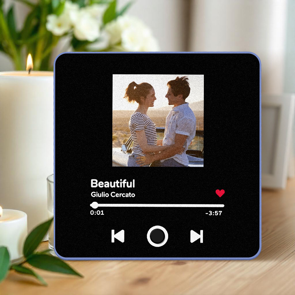 Personalized Photo Album Fridge Magnet Music Wall Photo Sticker Music Movement That Can Be Played Without Cell Phone Music Fridge Magnet Pro