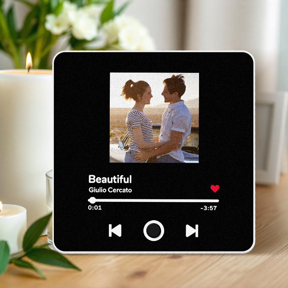 Personalized Photo Album Fridge Magnet Music Wall Photo Sticker Music Movement That Can Be Played Without Cell Phone Music Fridge Magnet Pro
