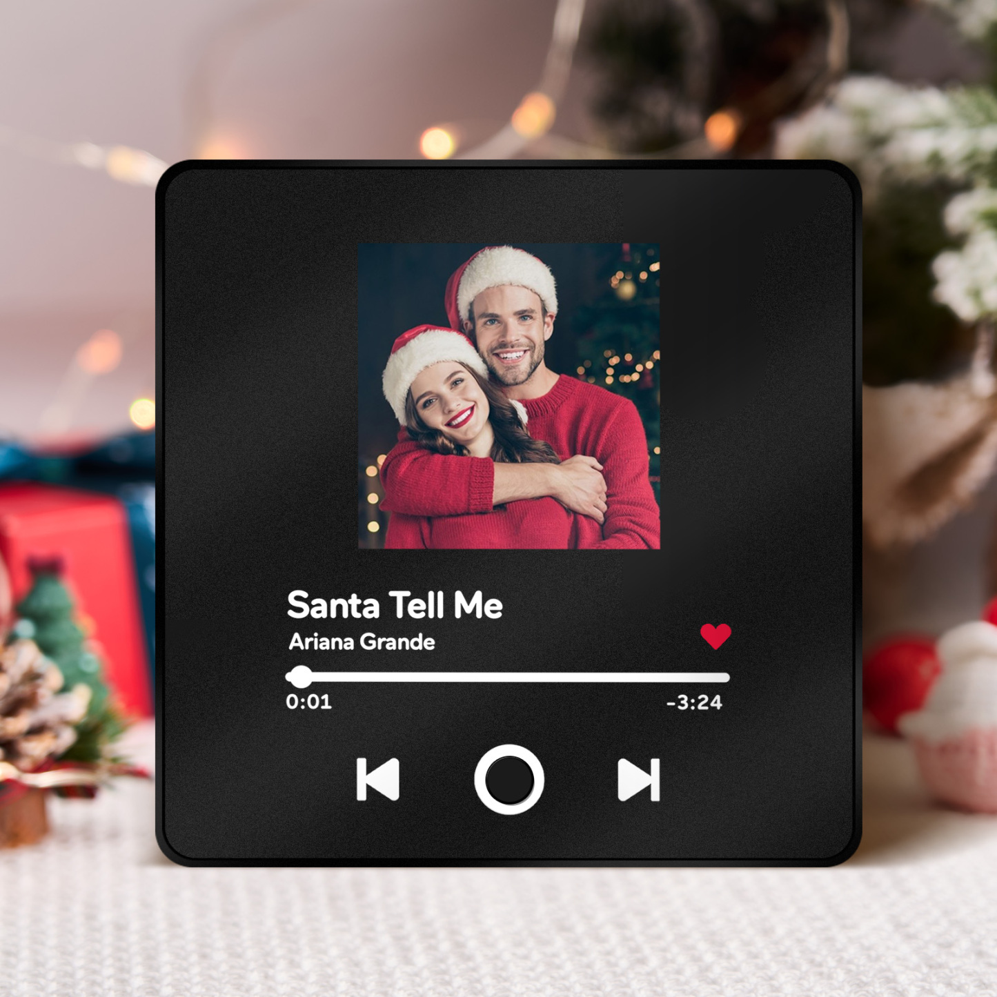 Customized Album Fridge Magnet Personalized Music Fridge Magnet Can Play Songs Christmas Gifts Family Gifts