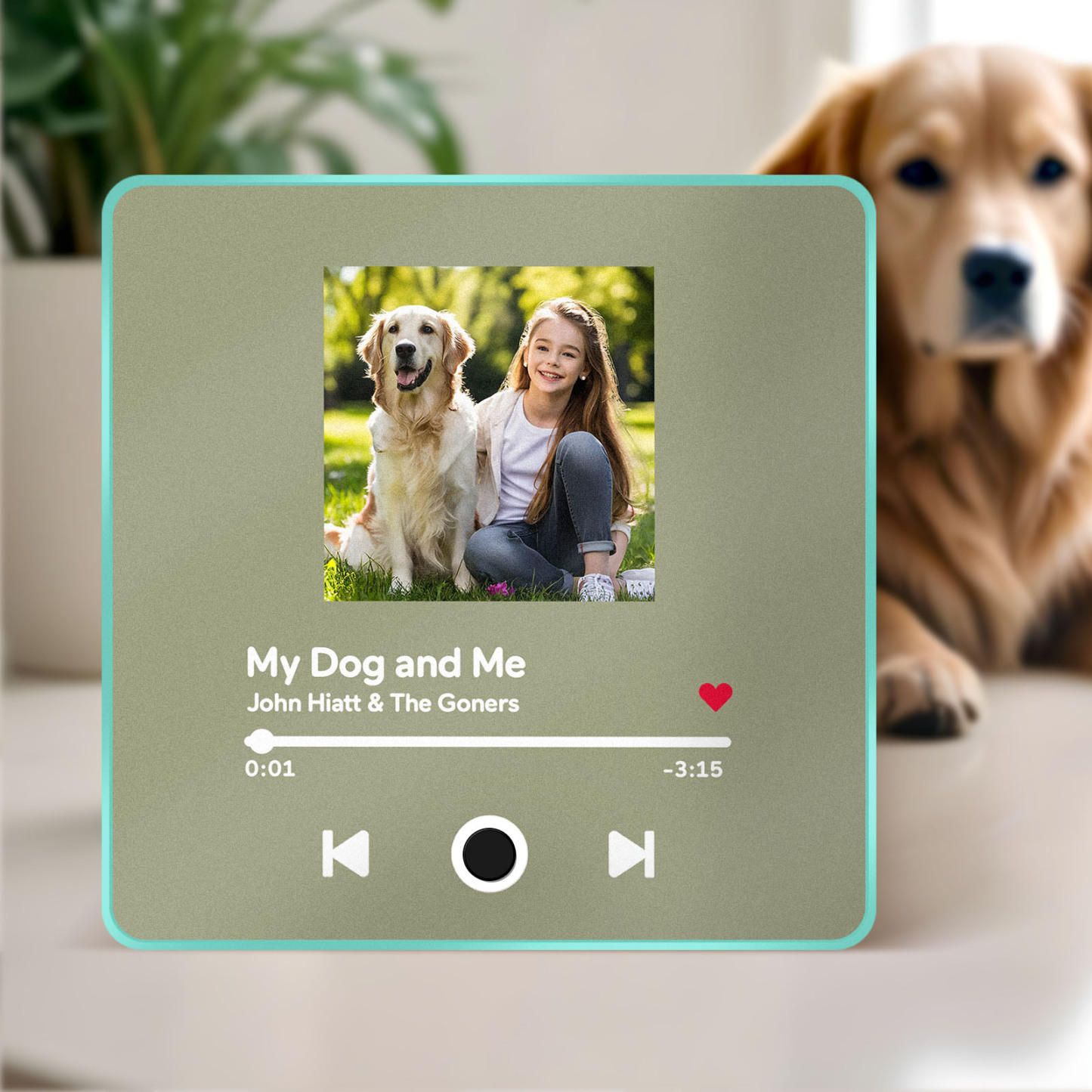 Customized Album Fridge Magnet Personalized Music Fridge Magnet Can Play Songs Gifts For Pet Lovers - soufeelmy