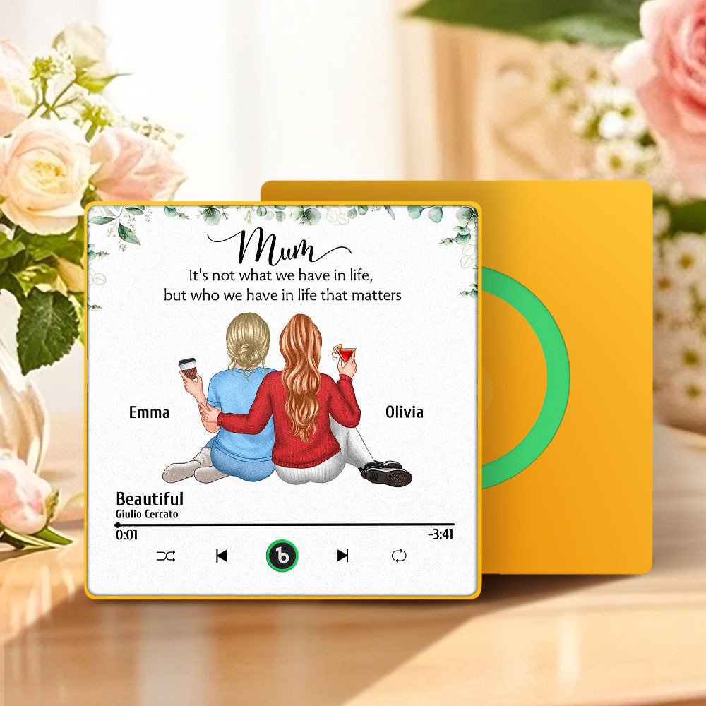 Custom Music Fridge Magnets Wall Photo Sticker That Plays Music Without Cell Phone Multiple Styles for Mother's Day Gifts - soufeelmy