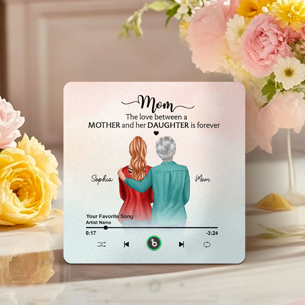 Custom Music Fridge Magnets Mother's Day Music Wall Photo Sticker That Plays Music Without Cell Phone Multiple Styles - soufeelmy