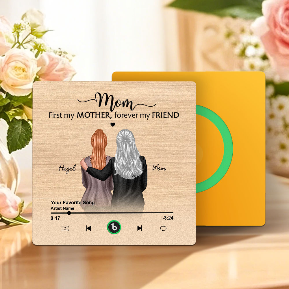Custom Music Fridge Magnets Mother's Day Music Wall Photo Sticker That Plays Music Without Cell Phone Multiple Styles - soufeelmy