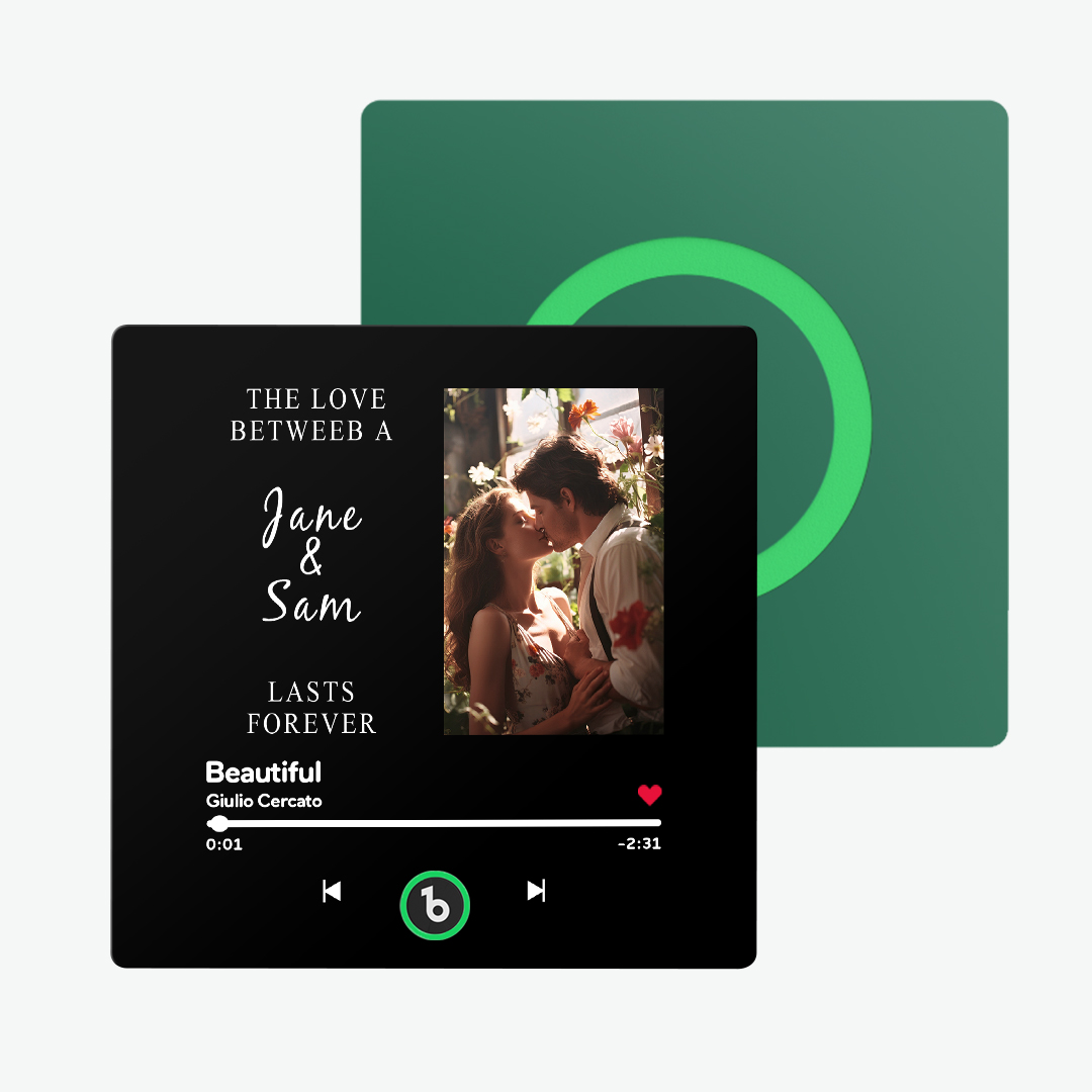 Custom Music Fridge Magnet Personalised Photo and Text New 4.0 Upgrade Multicolor Fridge Magnet Music Wall That Can Be Played Photo Sticker Music - soufeelmy