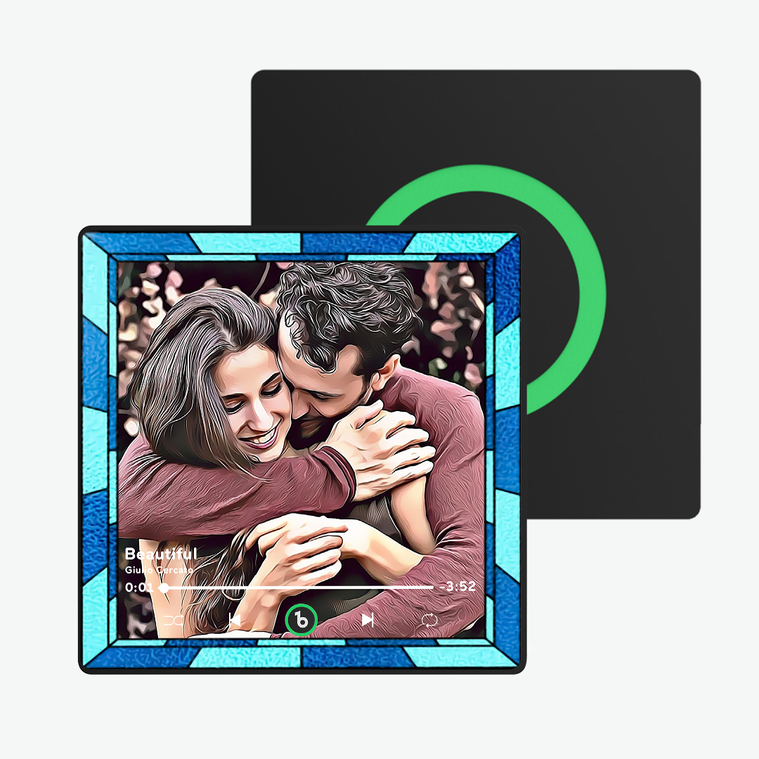 Custom Music Fridge Magnet New 4.0 Upgrade Colorful Frame Cartoon Style Album Fridge Magnet Music Christmas Gift