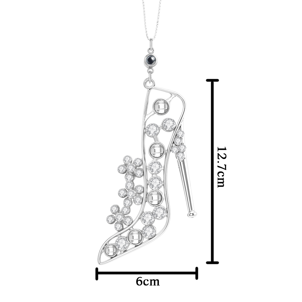 Personalized Photo Projection Ornaments High Heel Ornament Christmas Tree Ornaments Christmas Gifts - soufeelmy