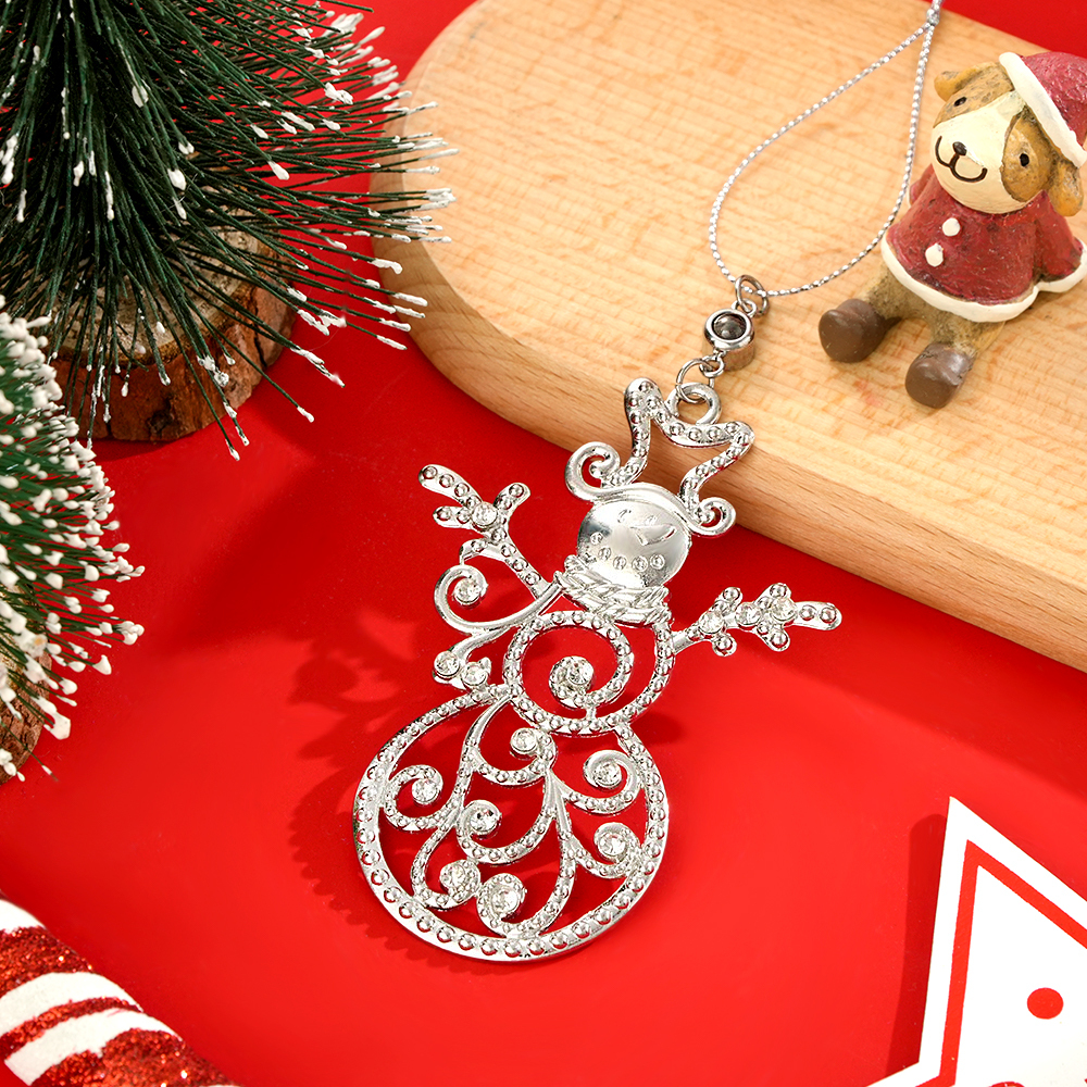 Personalized Photo Projection Ornaments High Heel Ornament Christmas Tree Ornaments Christmas Gifts - soufeelmy