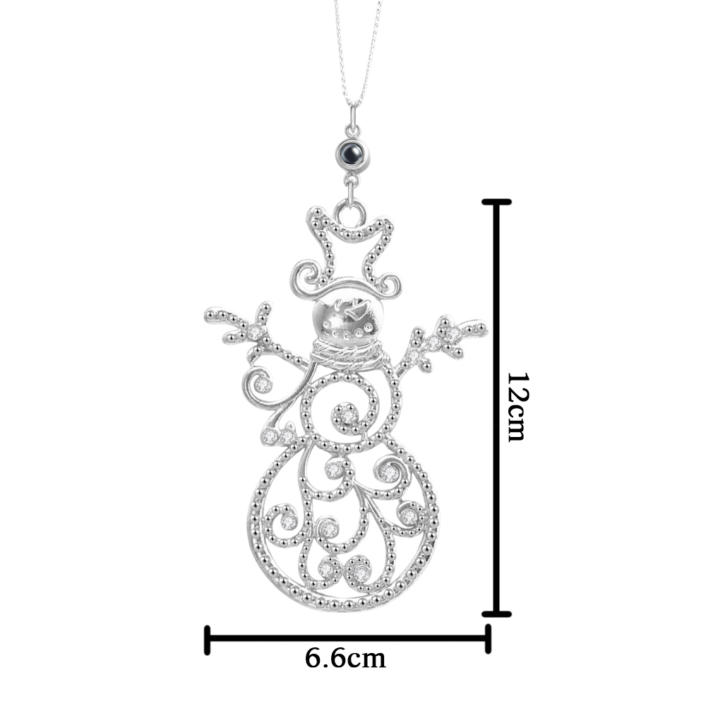 Personalized Photo Projection Ornaments High Heel Ornament Christmas Tree Ornaments Christmas Gifts - soufeelmy