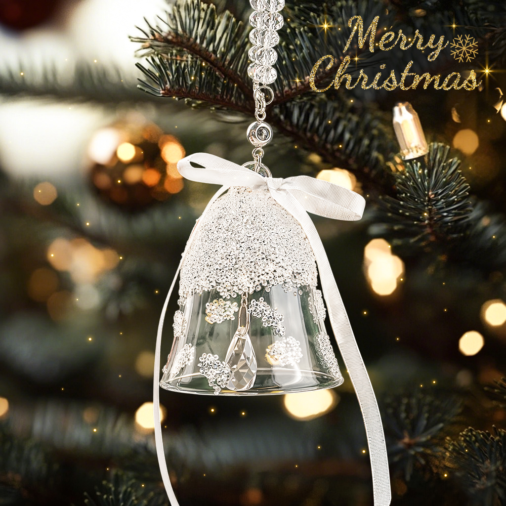 Personalized Photo Projection Car Accessories Ornaments Personalized Car Hanging Bell Ornament Decoration Custom Picture - soufeelmy