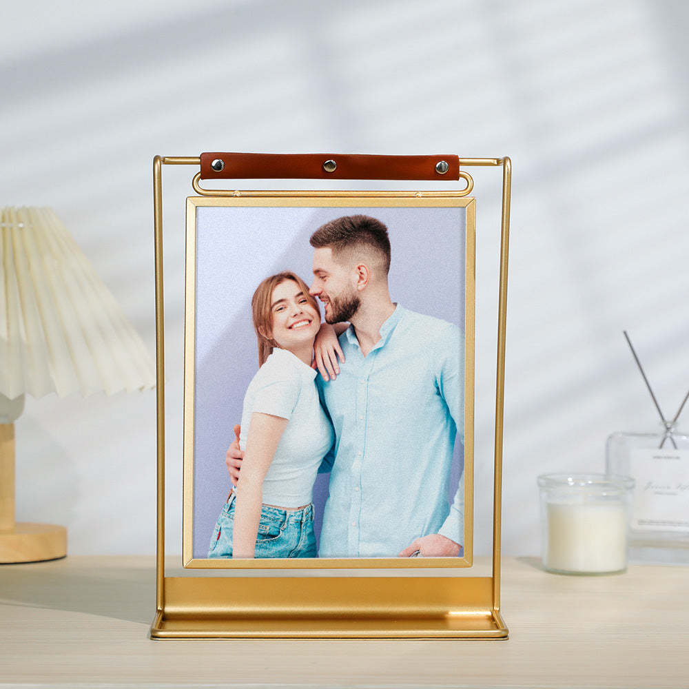 Scannable Spotify Code Photo Frame Personalized Double-Sided Display Stand Gifts For Lovers - soufeelmy