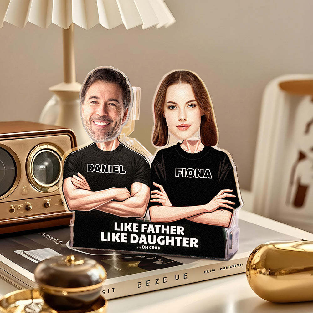 Personalized Face Shaking Head Standee Gift for Dad Mom - soufeelmy