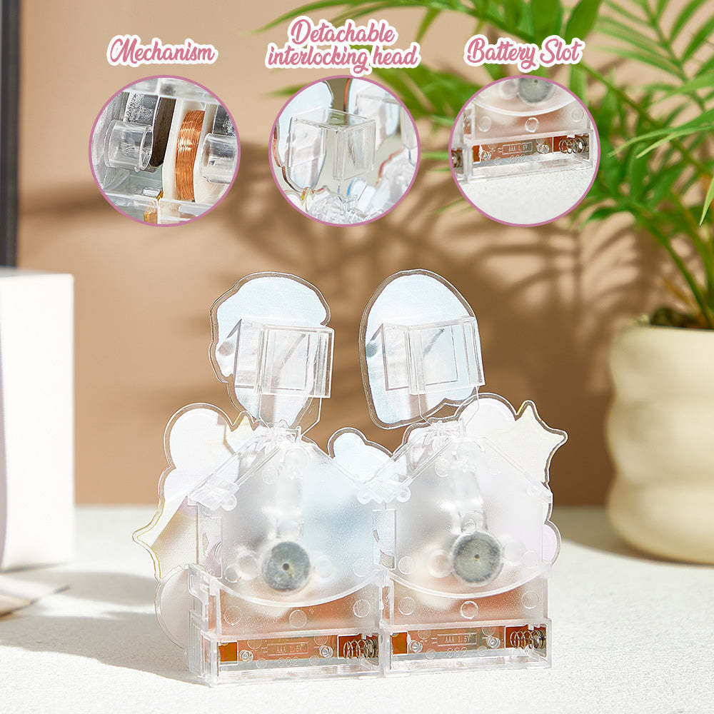 Personalized Face Drive Safe Couple Shaking Head Standee Gift for Couple - soufeelmy