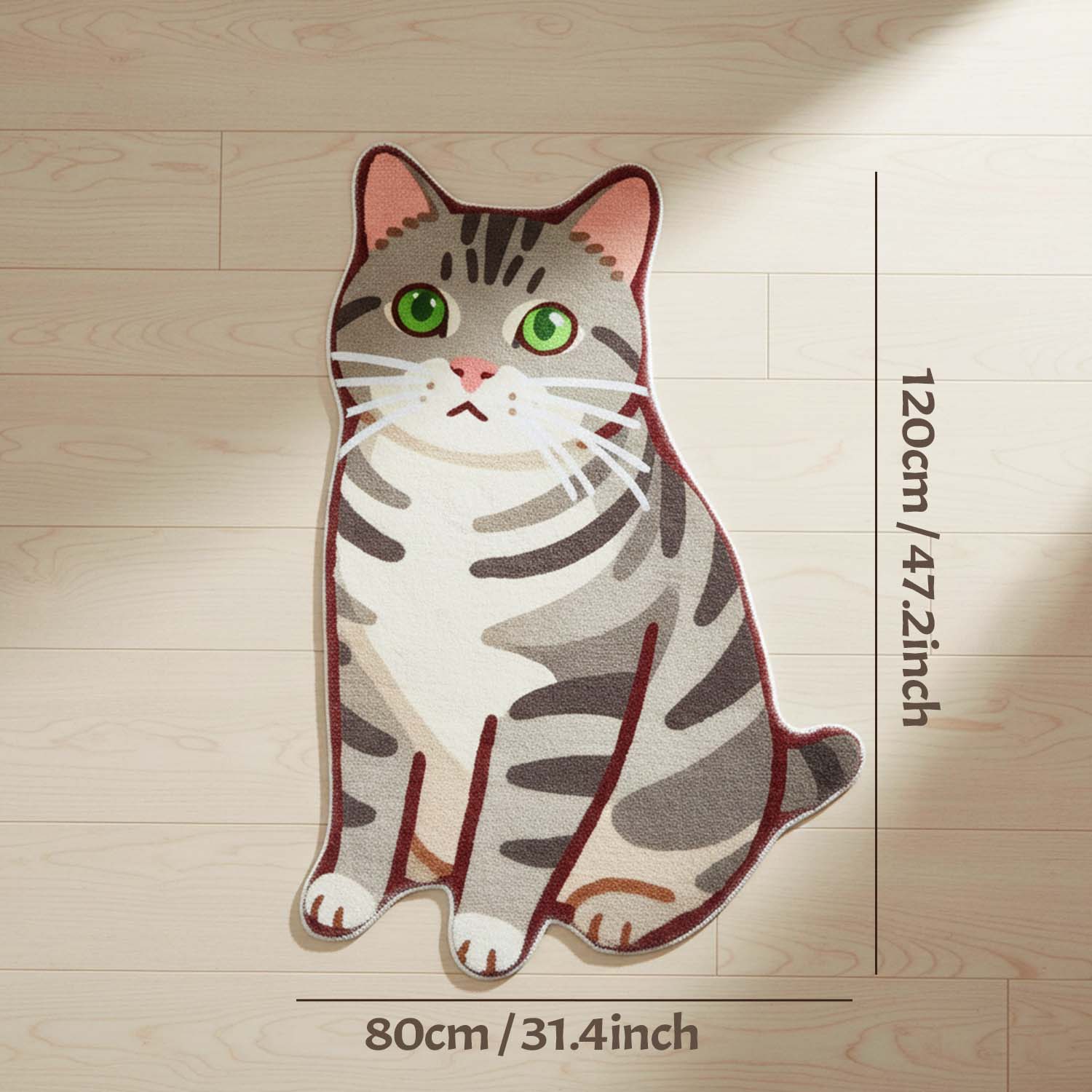 Custom Photo Pet Cartoon Rug Best Gift for Pet Lovers - soufeelmy