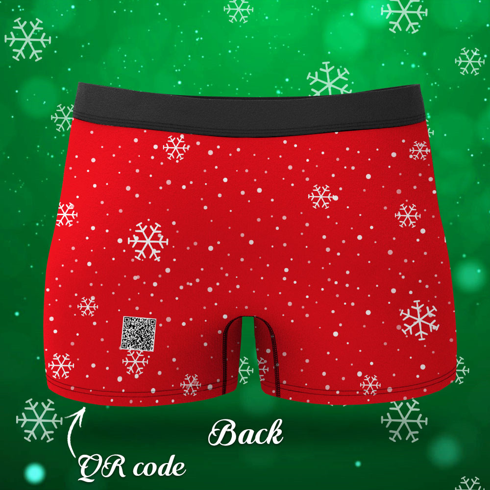 Custom Girlfriend Face Boxers Shorts Custom Photo Underwear Christmas Gift For Men AR View Gift - soufeelmy