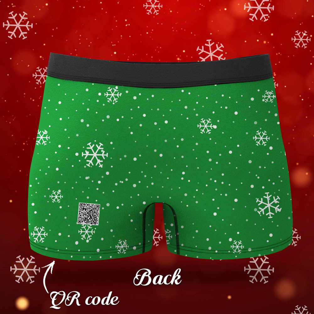 Custom Girlfriend Face Boxers Shorts Custom Photo Underwear Christmas Gift For Men AR View Gift - soufeelmy