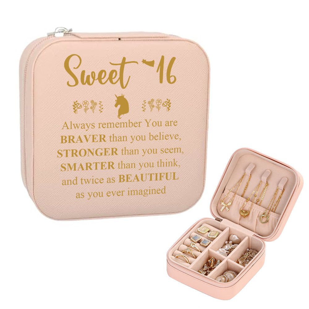 Personalized Jewelry Box Custom Jewelry Organizer Storage Gift for Her - soufeelmy