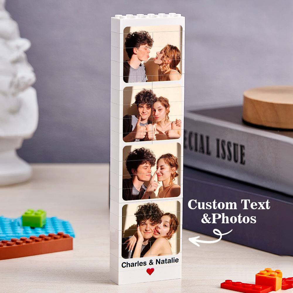 Personalized Photo Building Block Picture Brick Puzzle Gift for Lover - soufeelmy