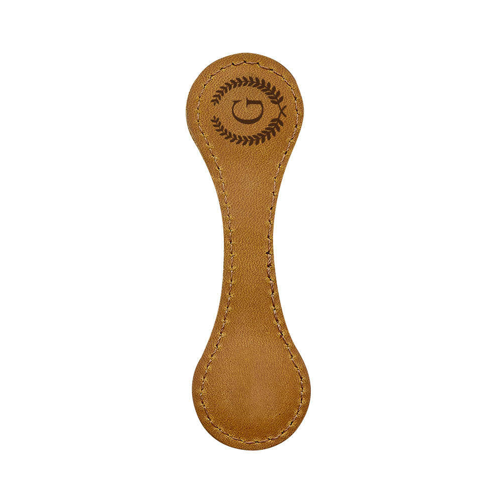 Custom Leather Bookmark Personalized Magnetic Bookmark Reader Gift for Family or Friend - soufeelmy