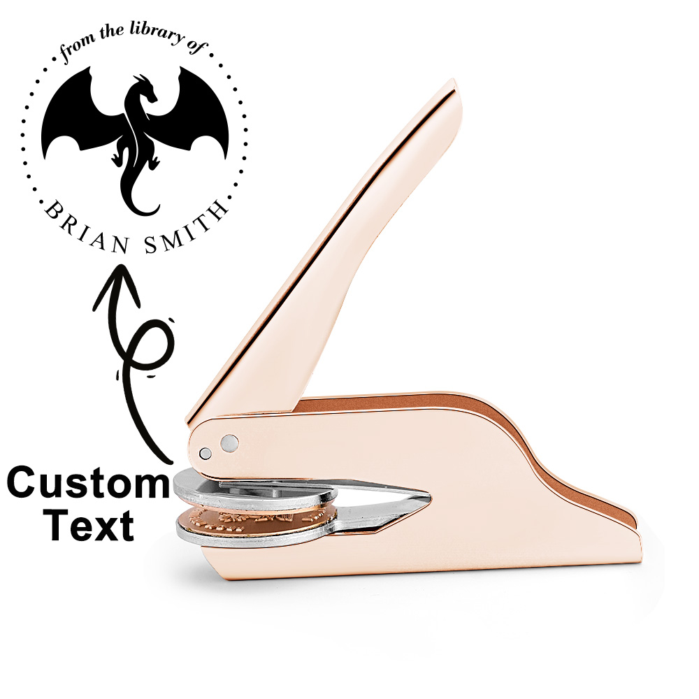 Custom Book Embosser - soufeelmy
