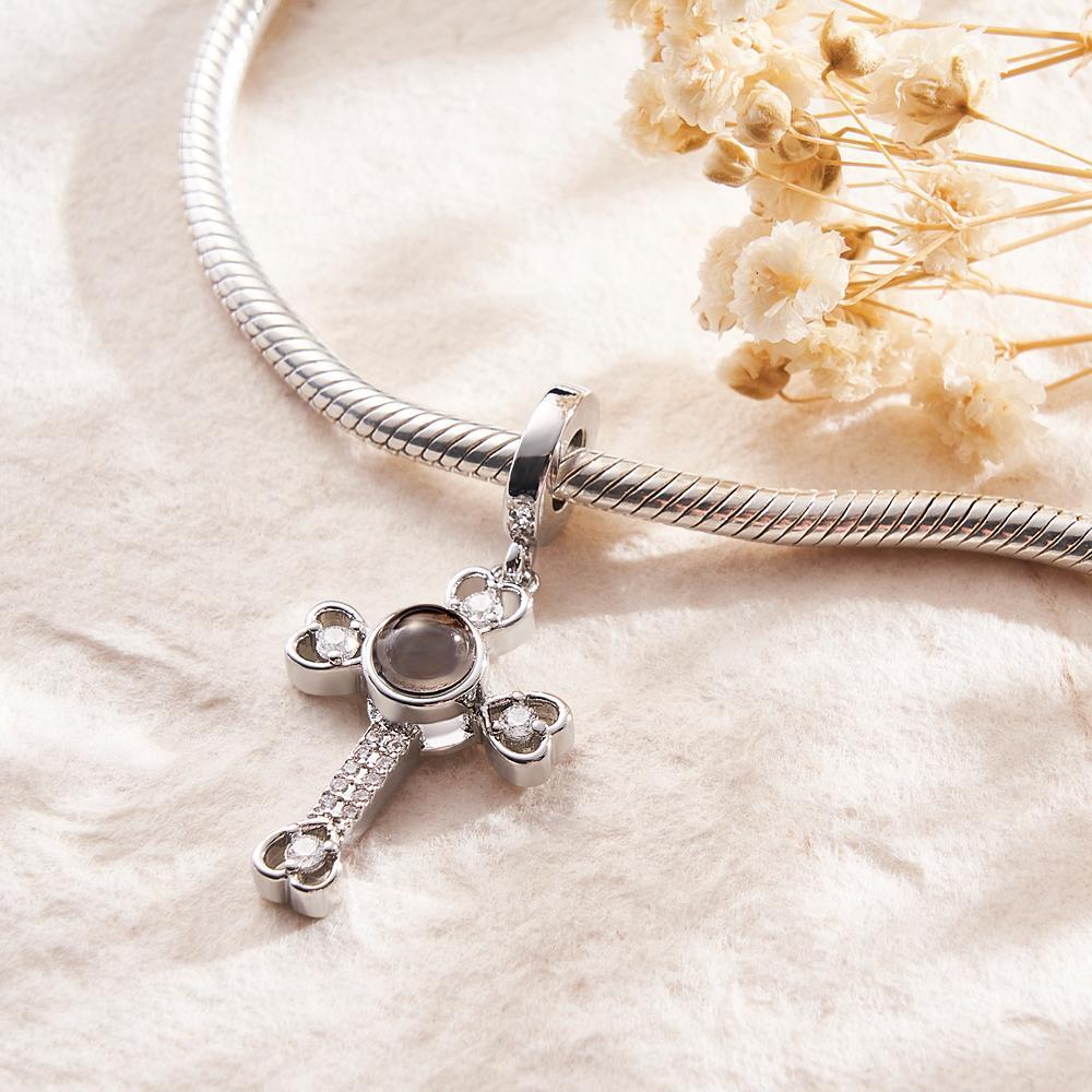 Custom Projection Charm Creative Cross Gift for Her - soufeelmy