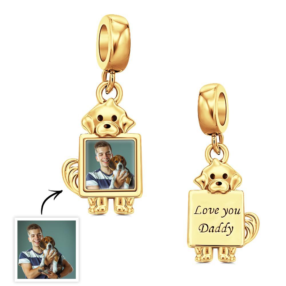 Custom Photo Charm Love Dog Cute Pet Owner Gift - soufeelmy