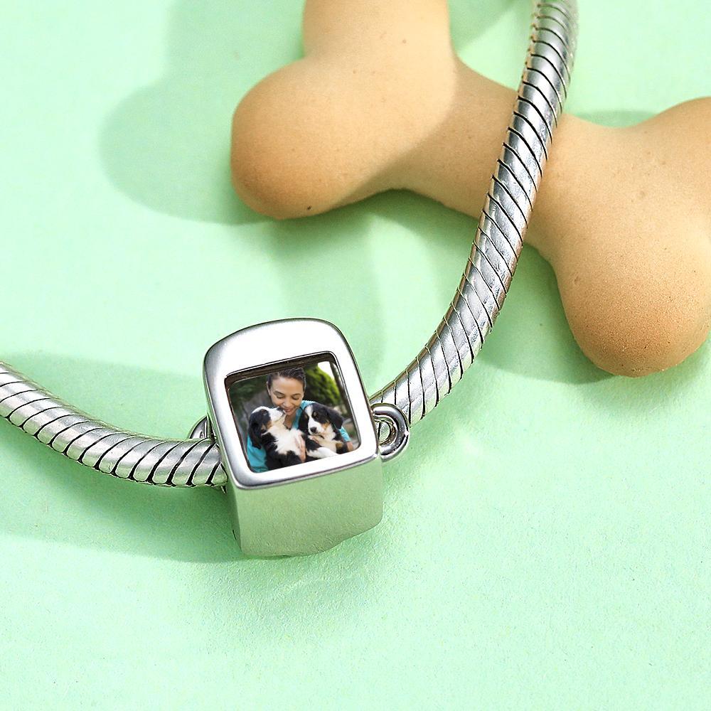 Custom Photo Charm Puppy Bread Cute Pet Gift - soufeelmy