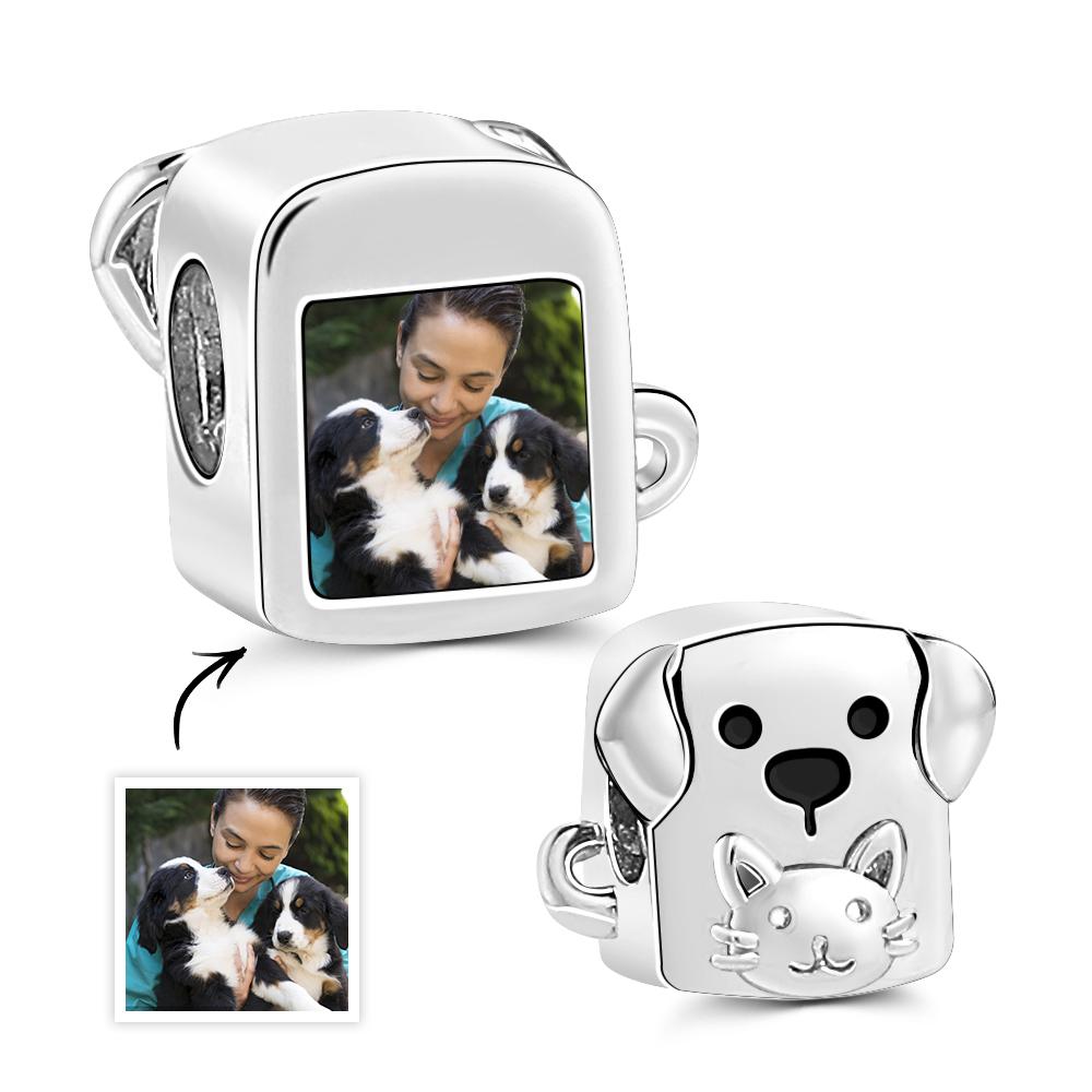 Custom Photo Charm Puppy Bread Cute Pet Gift - soufeelmy