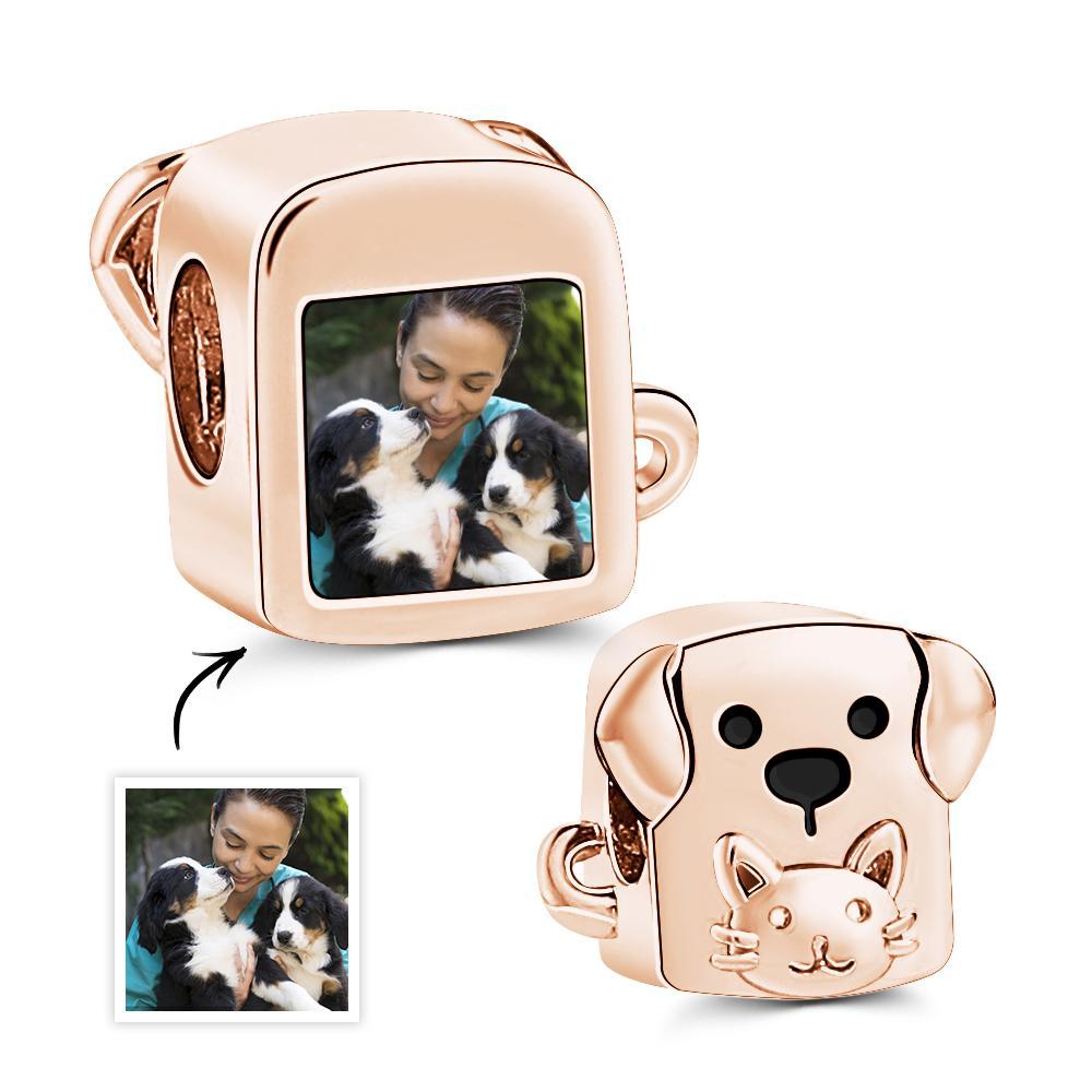 Custom Photo Charm Puppy Bread Cute Pet Gift - soufeelmy
