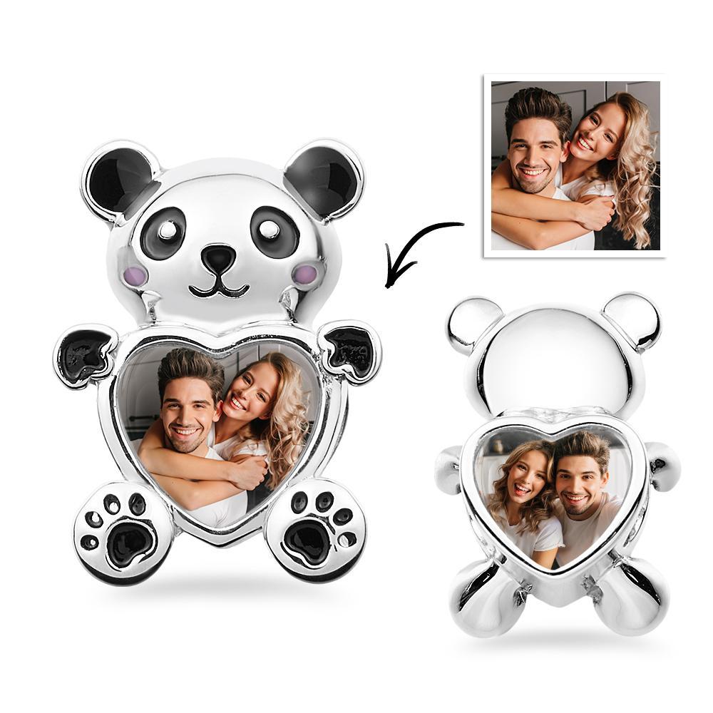 Custom Photo Charm Cute Panda Gift for Family - soufeelmy