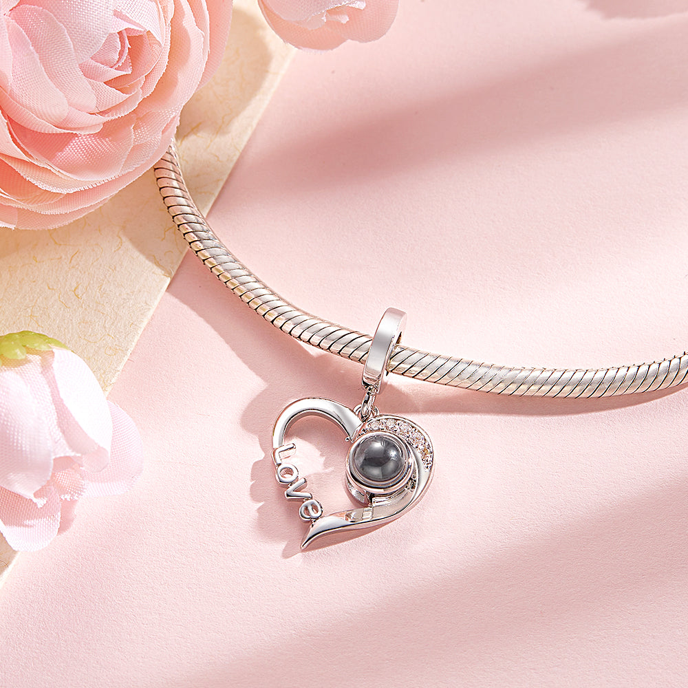 Custom Projection Charm Love Heart Unique Gift - soufeelmy