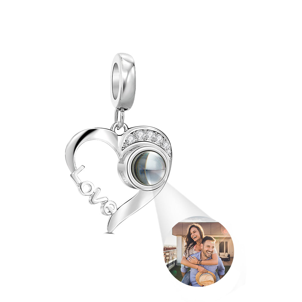 Custom Projection Charm Love Heart Unique Gift - soufeelmy