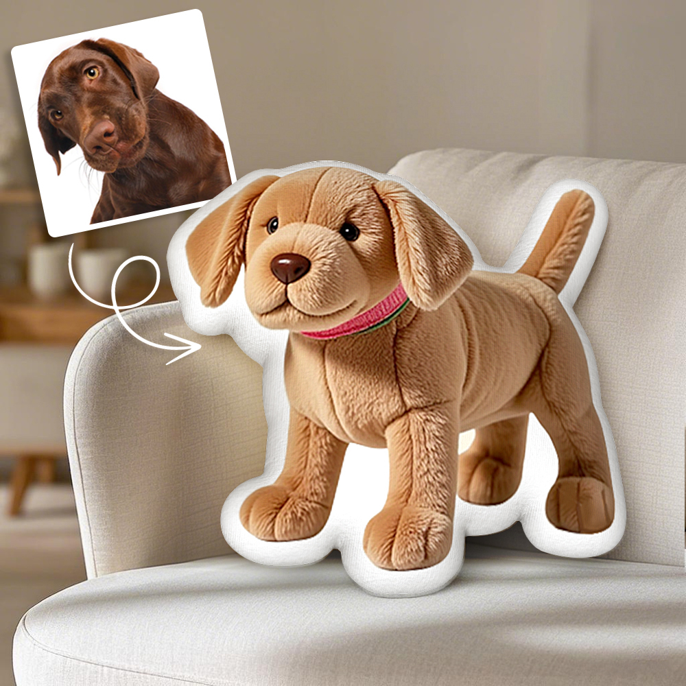 Personalized Photo Plush Doll Pillow Mini Me Plush Pillows Gifts for BFF - soufeelmy
