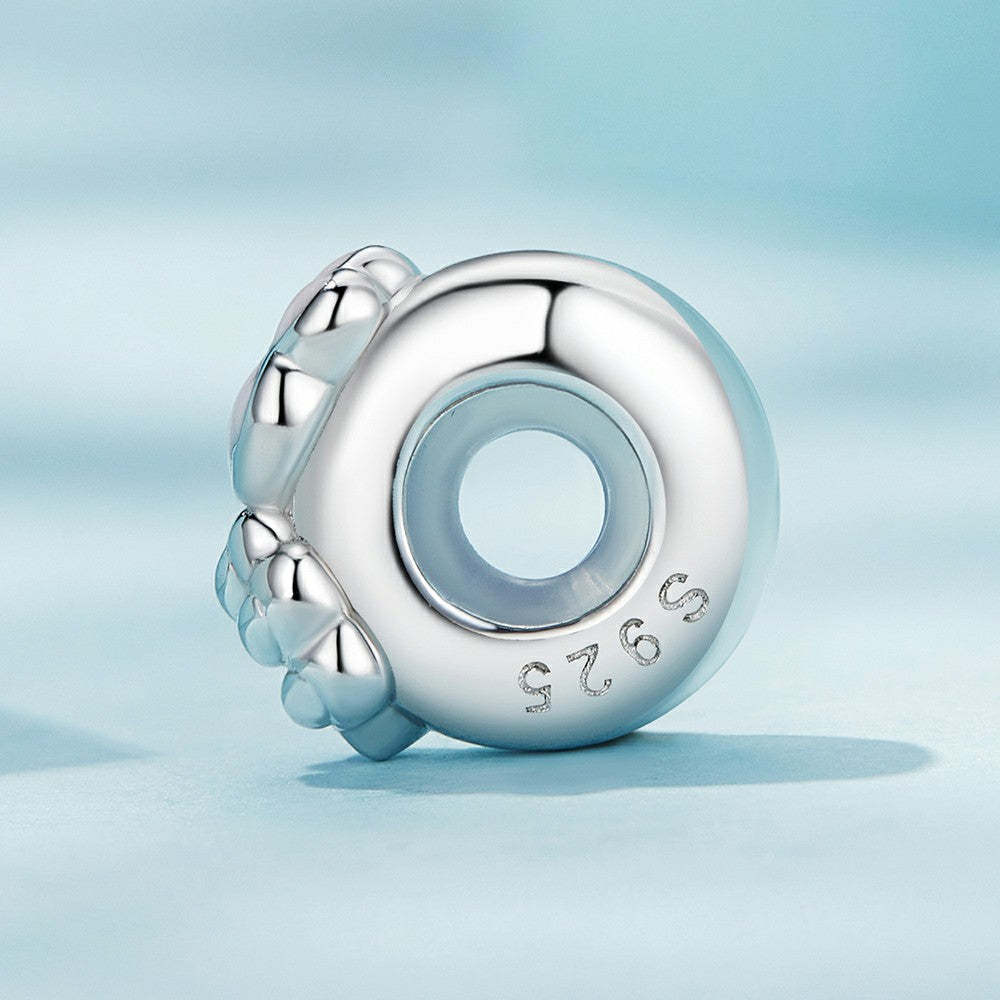 cats paw stopper charm spacer charm 925 sterling silver gift for pet lover dp103