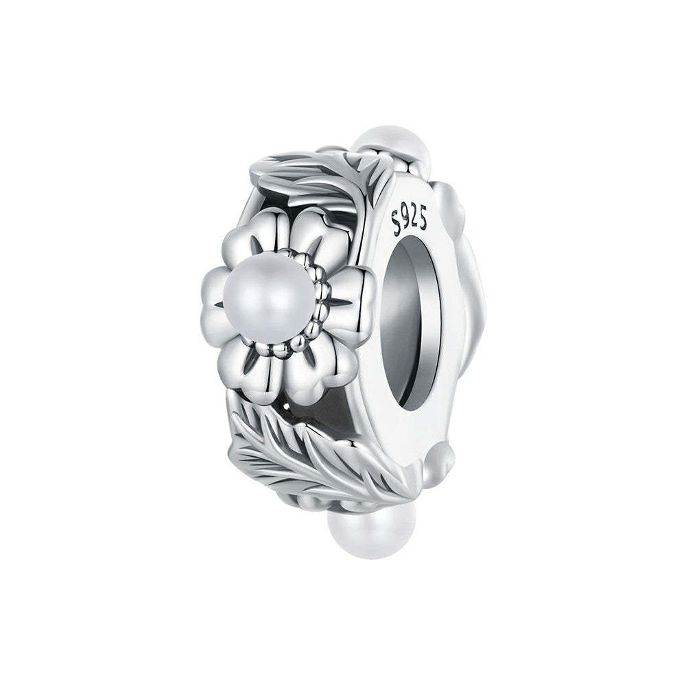 vintage vines stopper charm spacer charm 925 sterling silver dp111