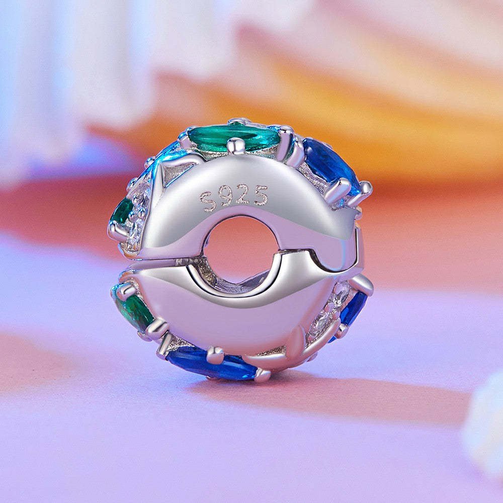 starfish stopper charm spacer charm 925 sterling silver dp126