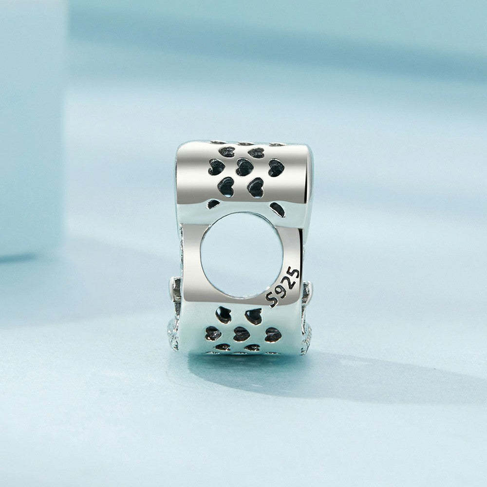 family tree enamel charm 925 sterling silver dy1324