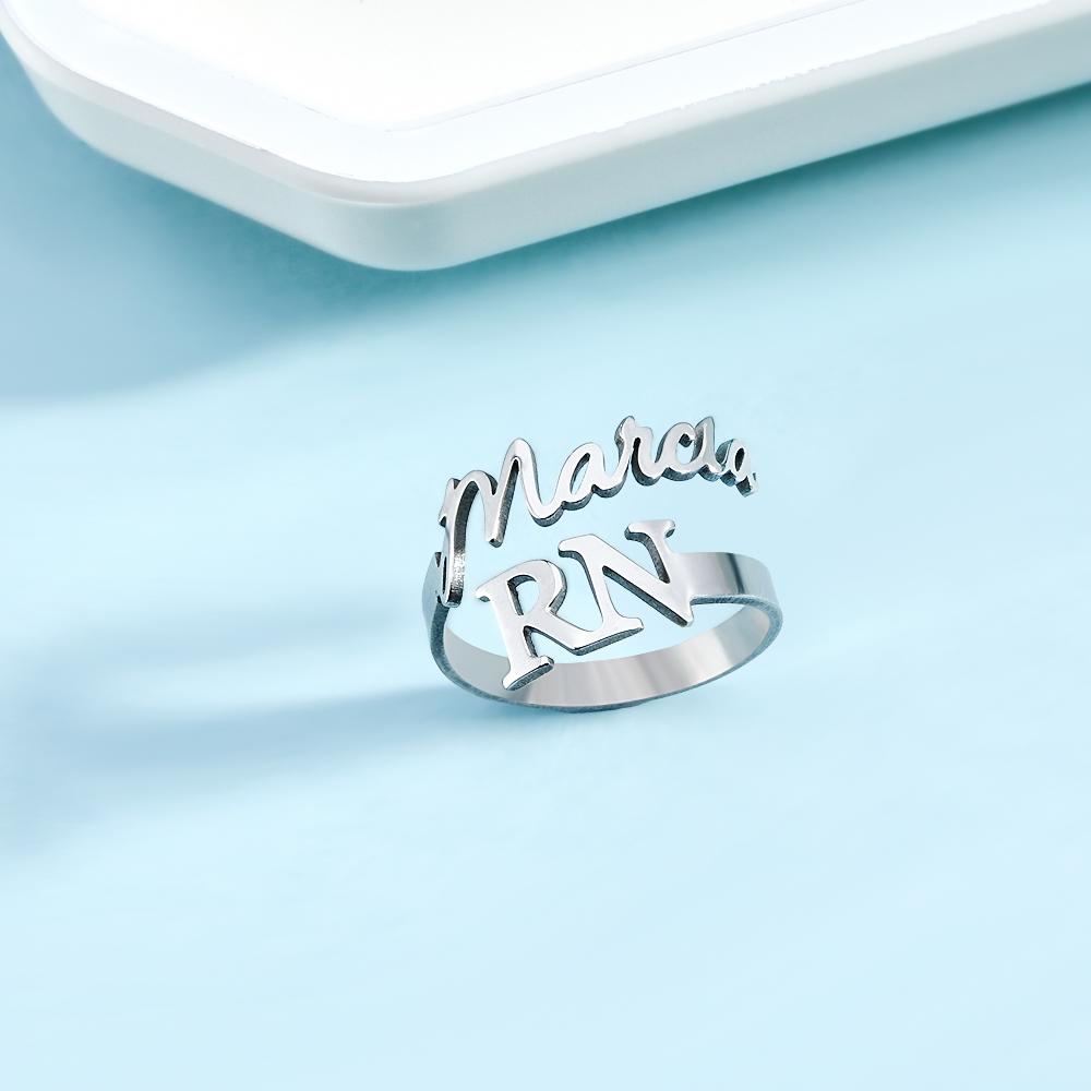 Custom Text Stethoscope Name Tag For Nurse - soufeelmy