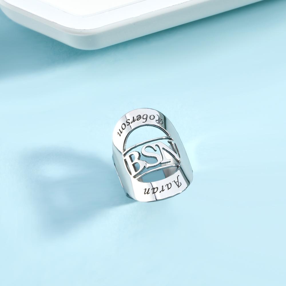 Adjustable Hollow Out Name Stethoscope Name Tag For Doctor - soufeelmy