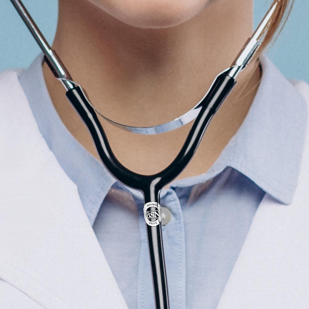 Adjustable Hollow Out Name Stethoscope Name Tag For Doctor - soufeelmy