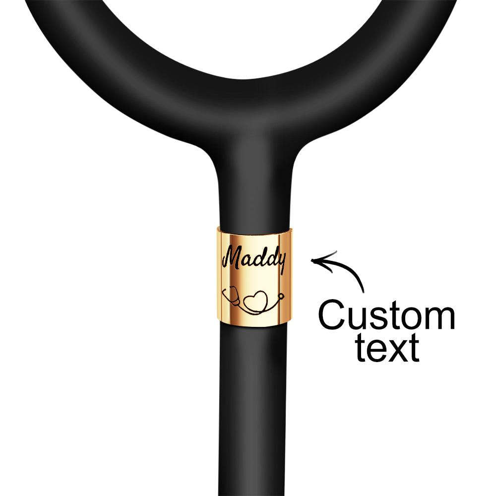 Personalized Stethoscope Tag With Engraved Text For Doctor Nurse - soufeelmy