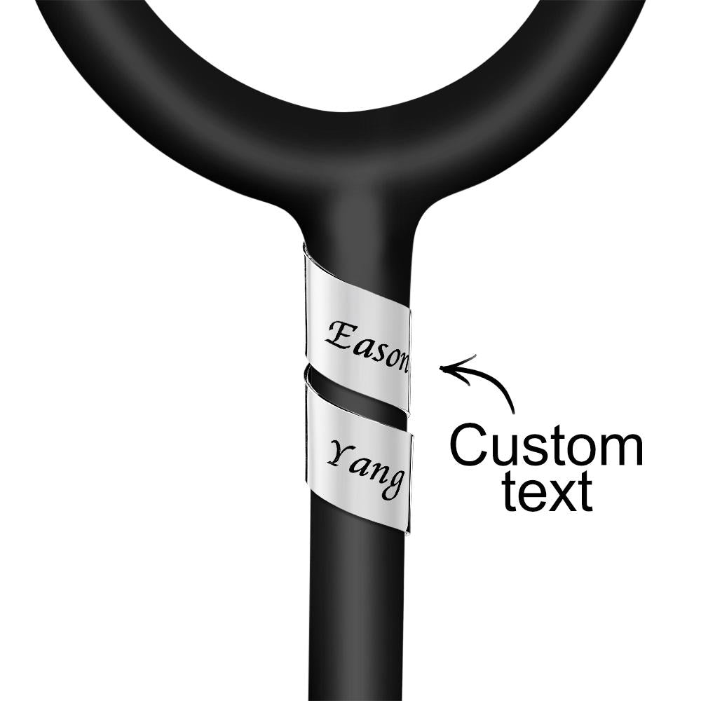 Custom Engraved Stethoscope Accessory Personalized Name Tag For Hospital Workers - soufeelmy